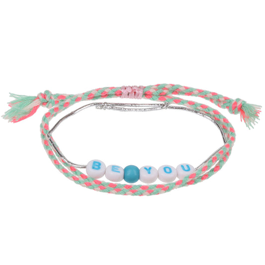 GP008 - Girls Personalised Bracelet - Be You