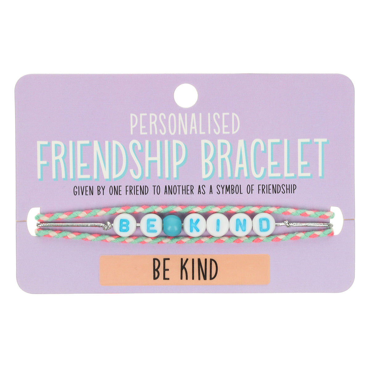 GP009 - Girls Personalised Bracelet - Be Kind