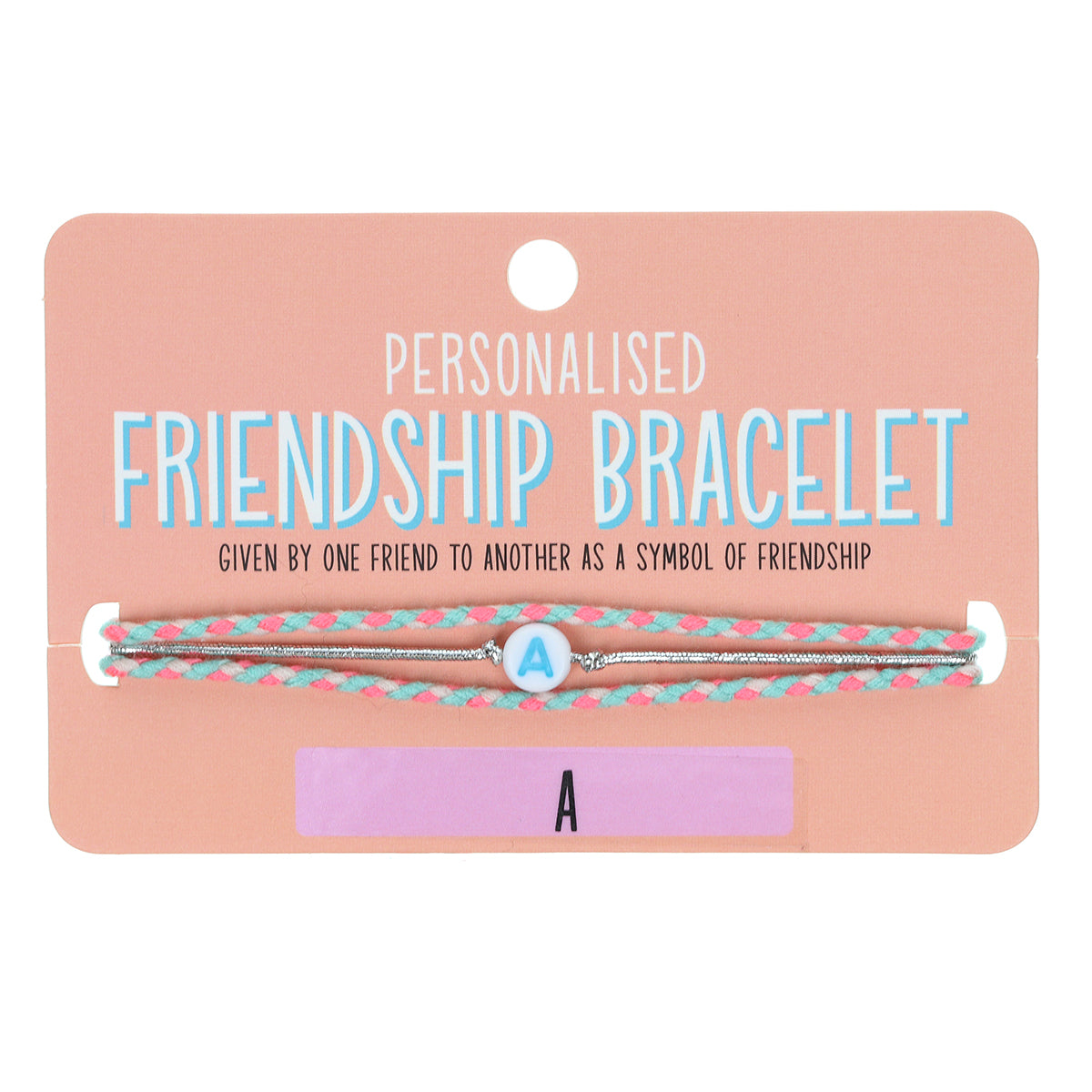 GP010 - Girls Personalised Bracelet - A