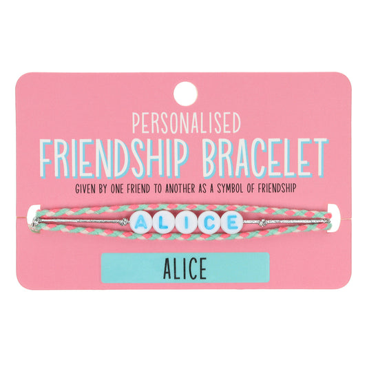 GP011 - Girls Personalised Bracelet - Alice