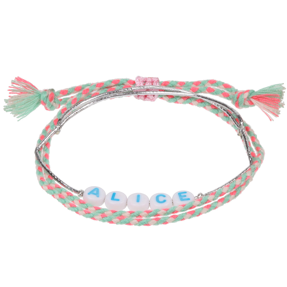 GP011 - Girls Personalised Bracelet - Alice