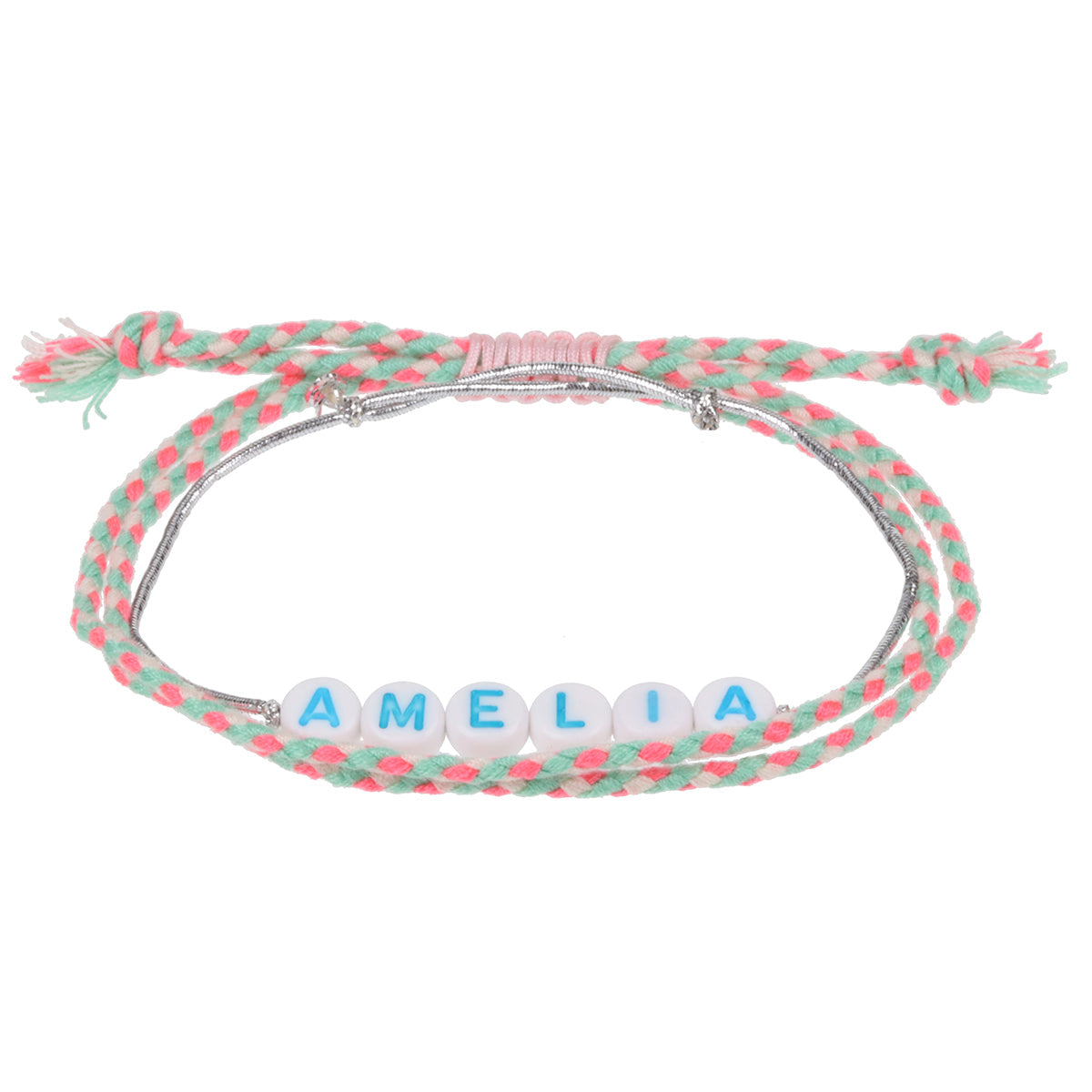 GP013 - Girls Personalised Bracelet - Amelia