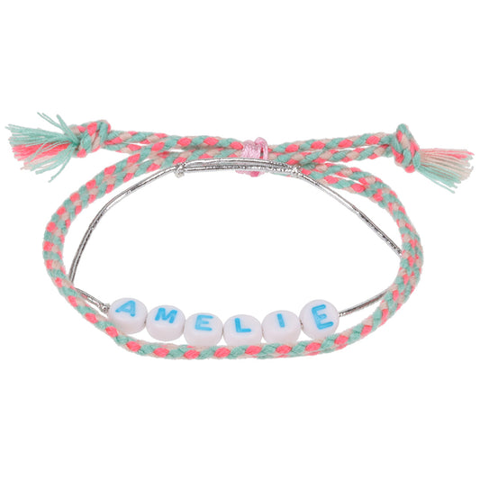 GP014 - Girls Personalised Bracelet - Amelie
