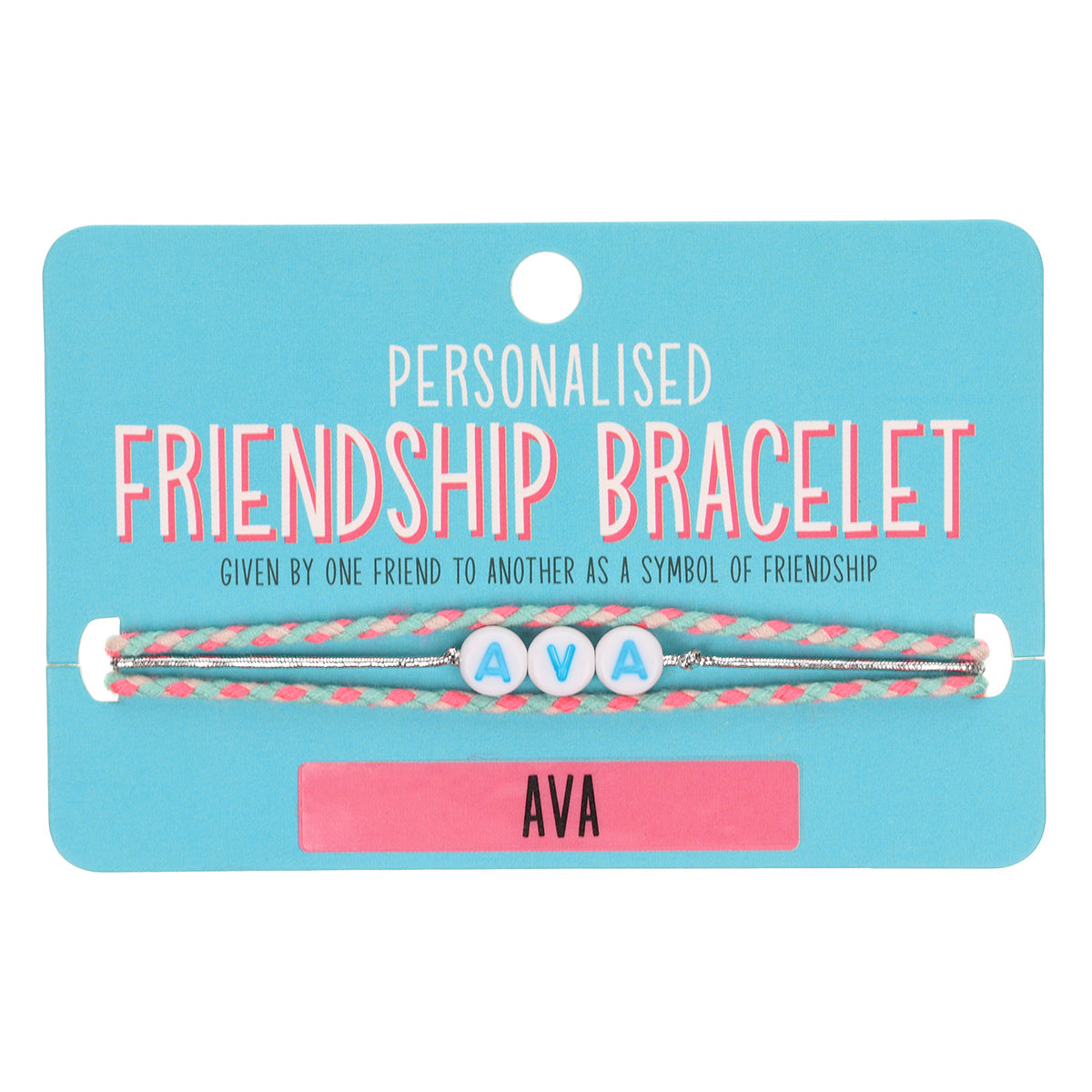 GP016 - Girls Personalised Bracelet - Ava