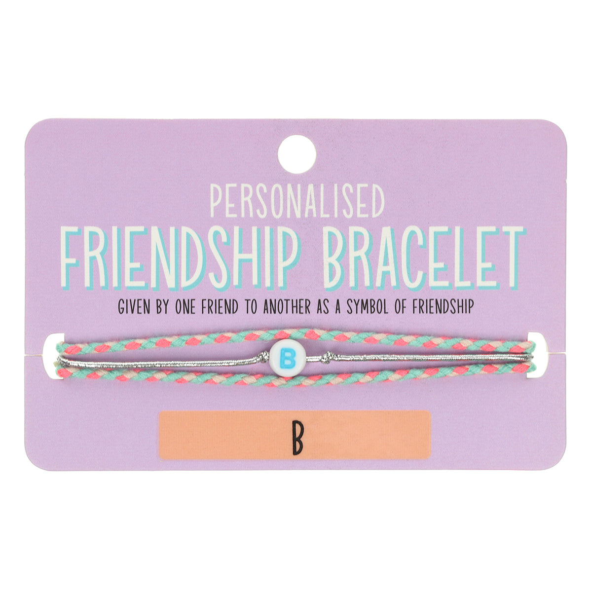 GP017 - Girls Personalised Bracelet - B