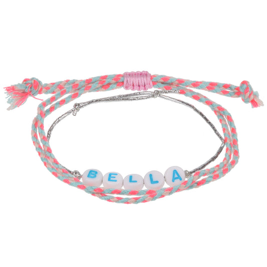 GP018 - Girls Personalised Bracelet - Bella