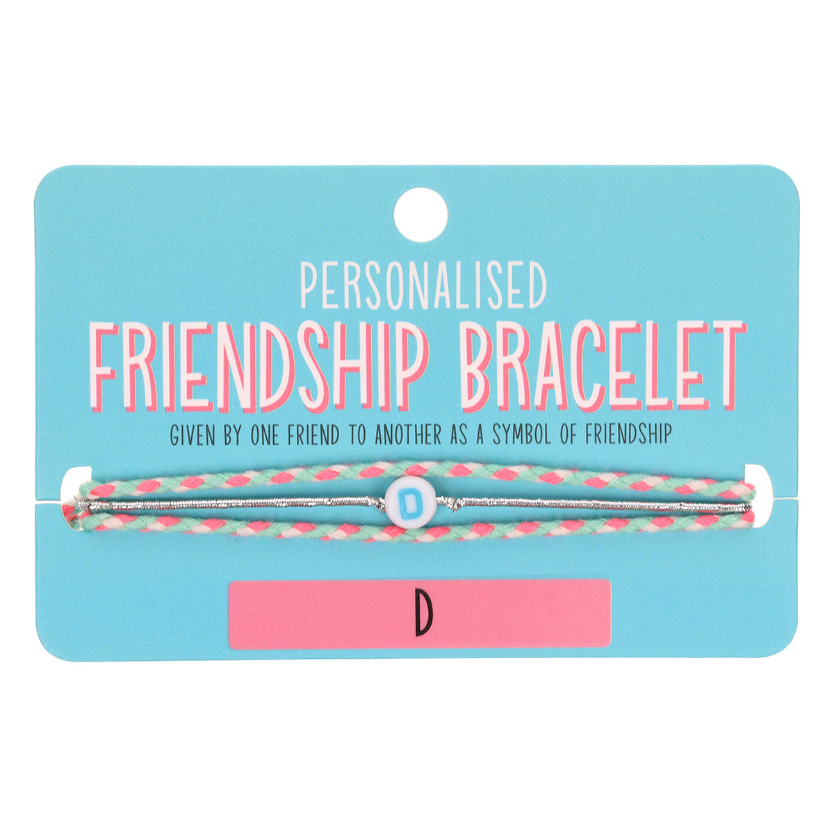 GP024 - Girls Personalised Bracelet - D