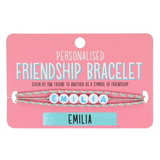 GP031 - Girls Personalised Bracelet - Emilia