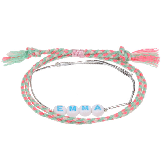 GP033 - Girls Personalised Bracelet - Emma