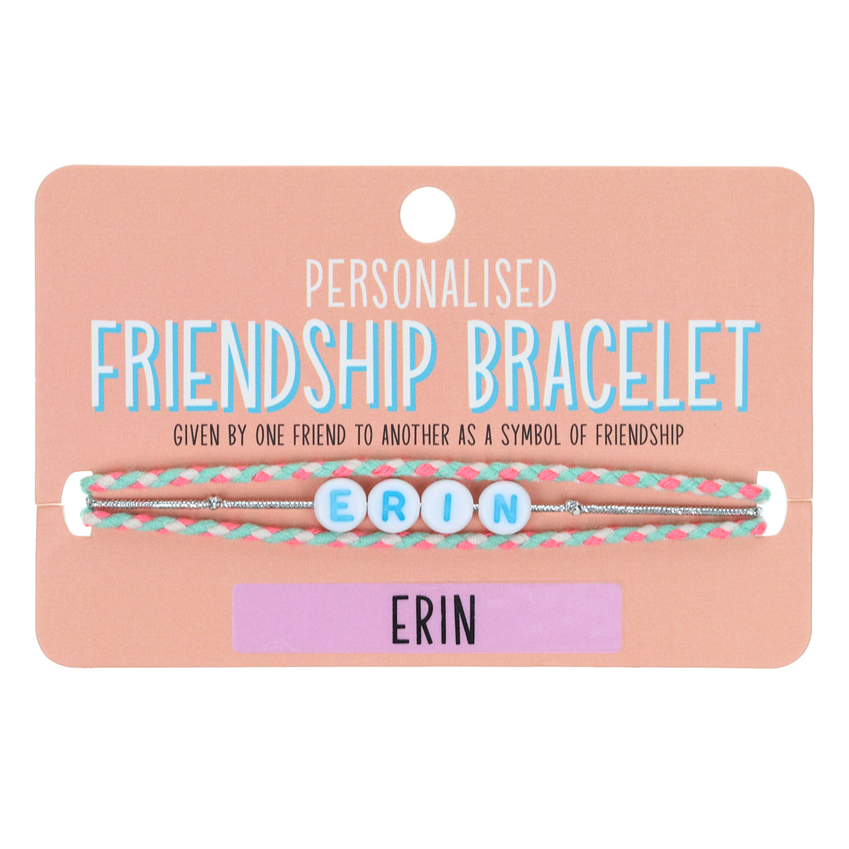 GP034 - Girls Personalised Bracelet - Erin