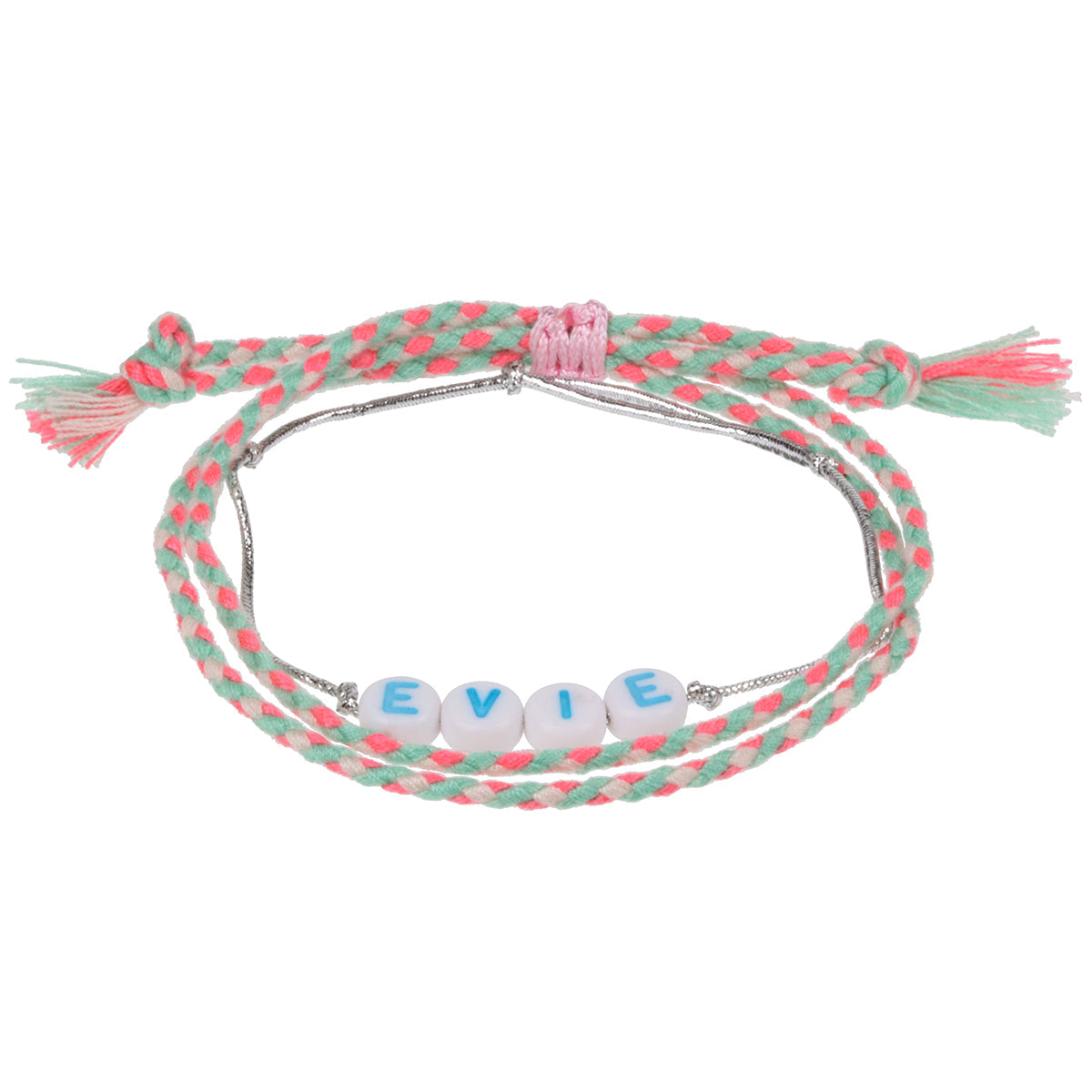 GP037 - Girls Personalised Bracelet - Evie
