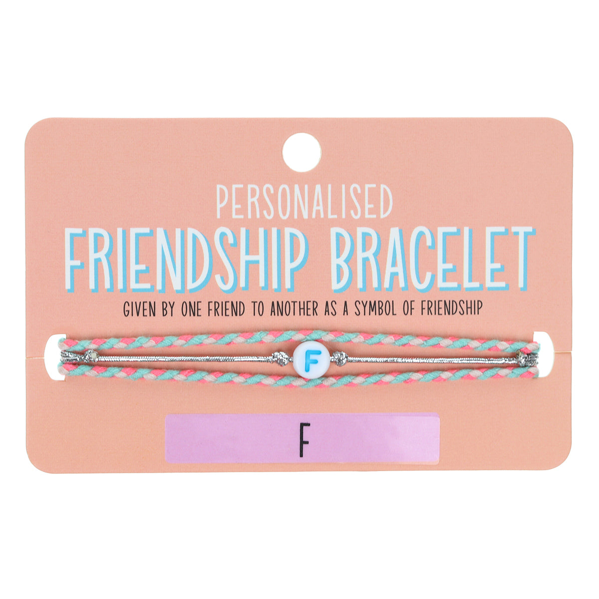 GP038 - Girls Personalised Bracelet - F