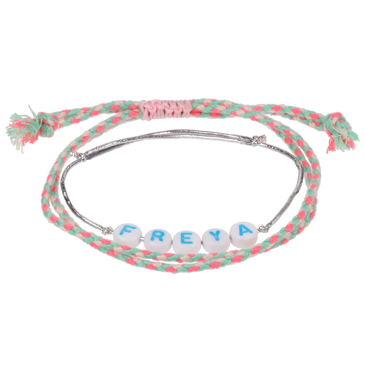 GP041 - Girls Personalised Bracelet - Freya