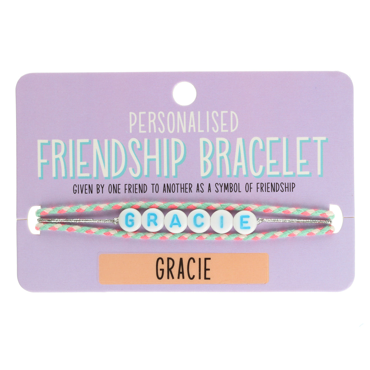 GP045 - Girls Personalised Bracelet - Gracie