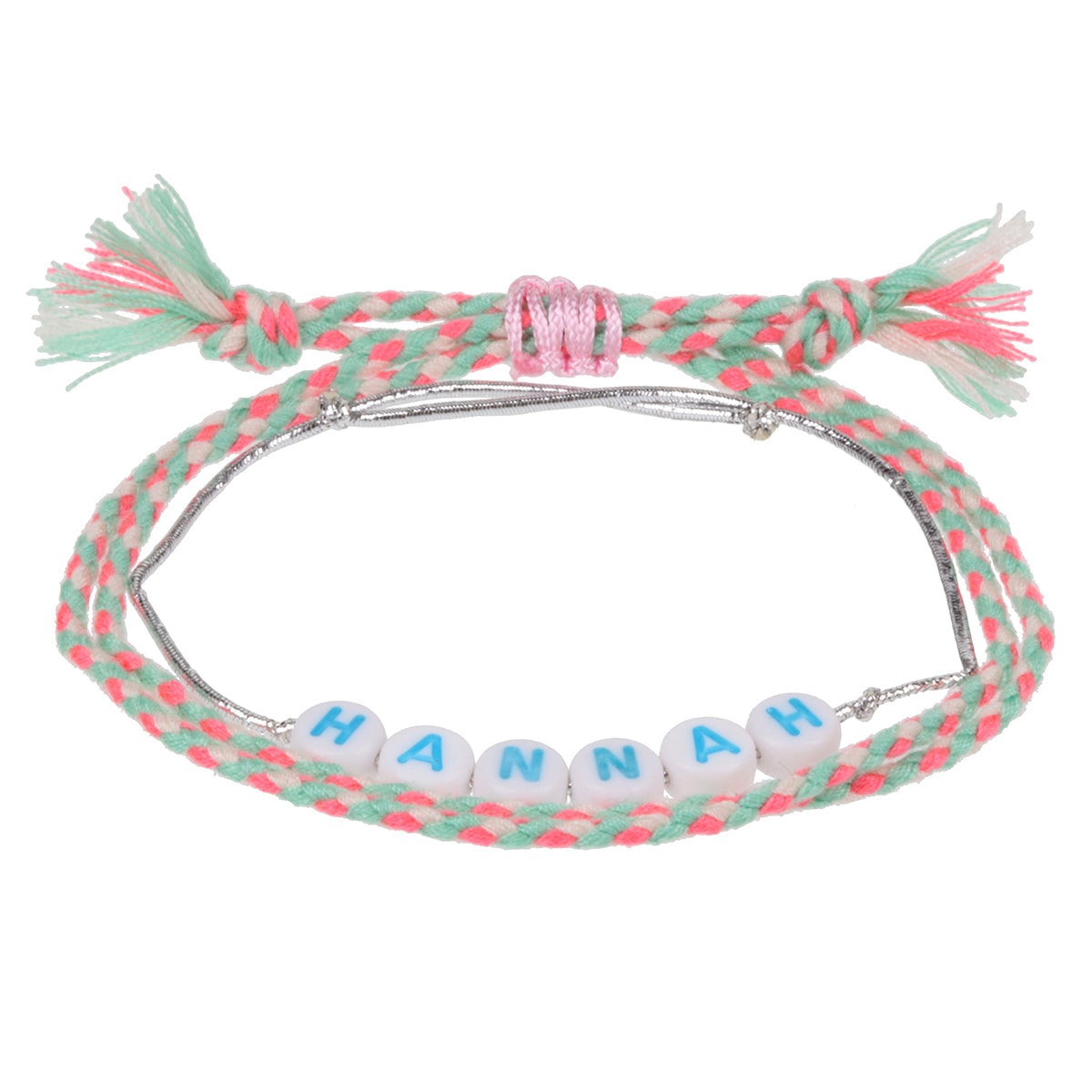 GP047 - Girls Personalised Bracelet - Hannah