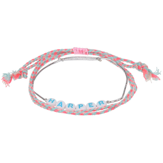 GP048 - Girls Personalised Bracelet - Harper