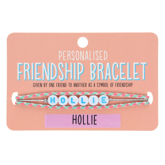 GP050 - Girls Personalised Bracelet - Hollie