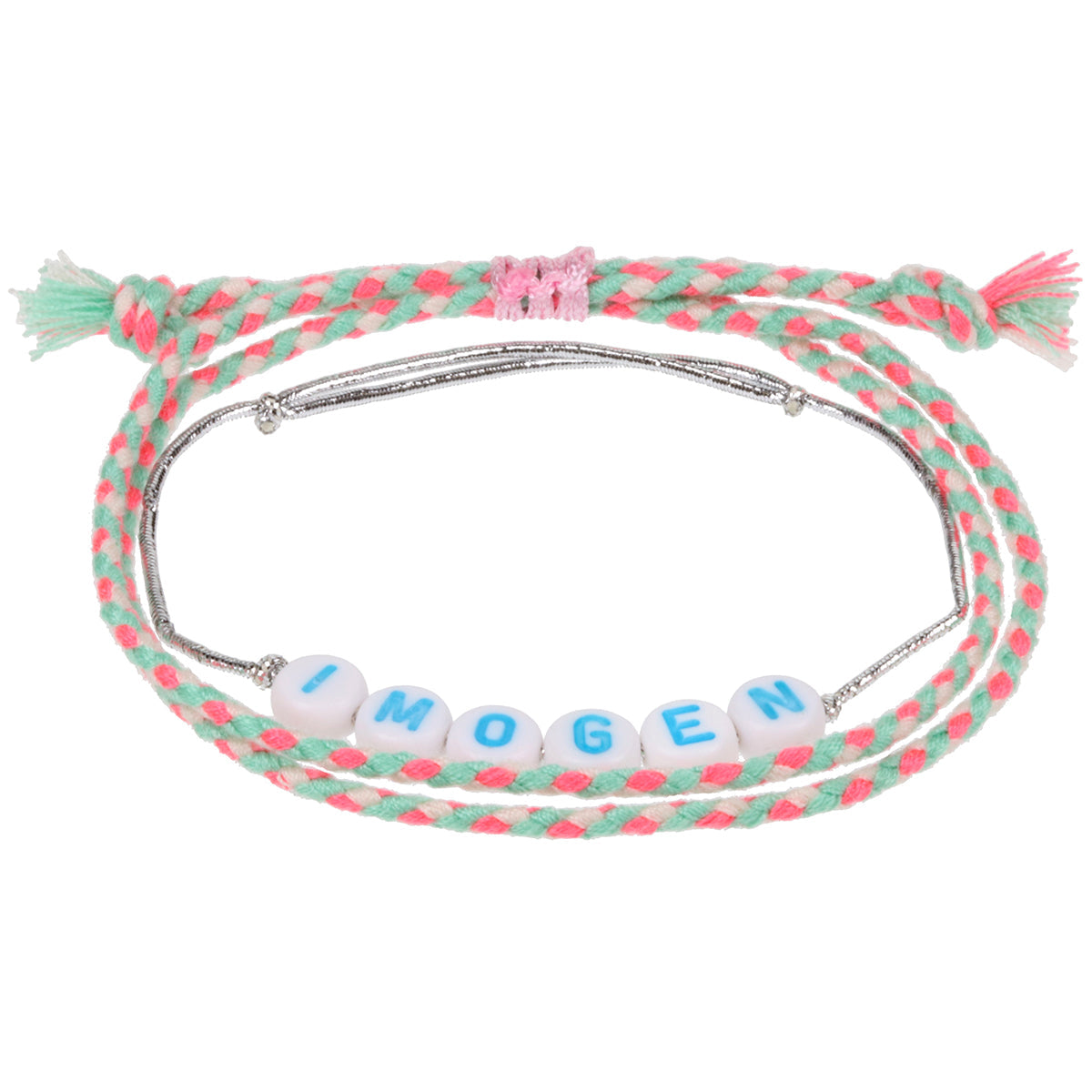 GP053 - Girls Personalised Bracelet - Imogen
