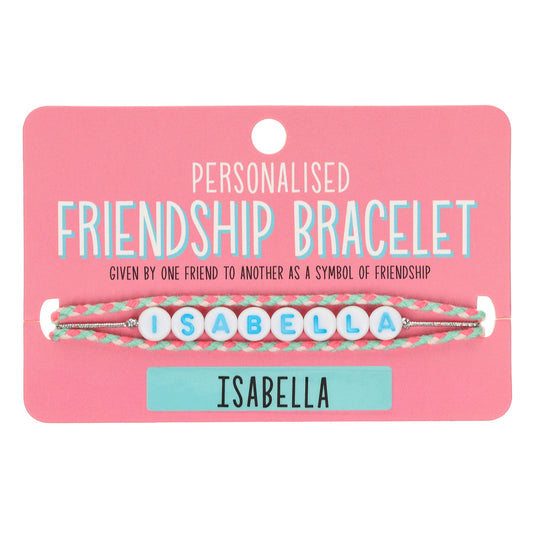 GP054 - Girls Personalised Bracelet - Isabella
