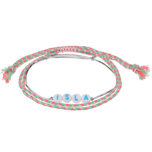 GP056 - Girls Personalised Bracelet - Isla