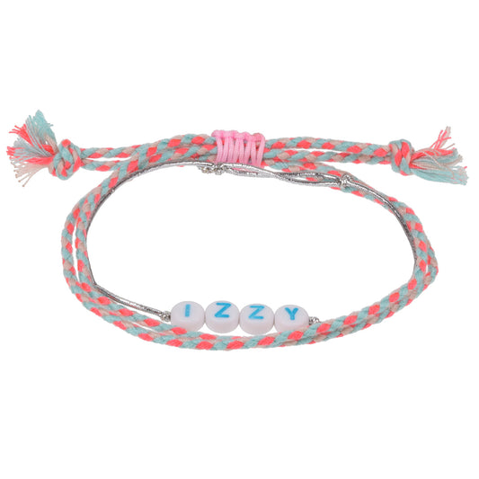GP058 - Girls Personalised Bracelet - Izzy