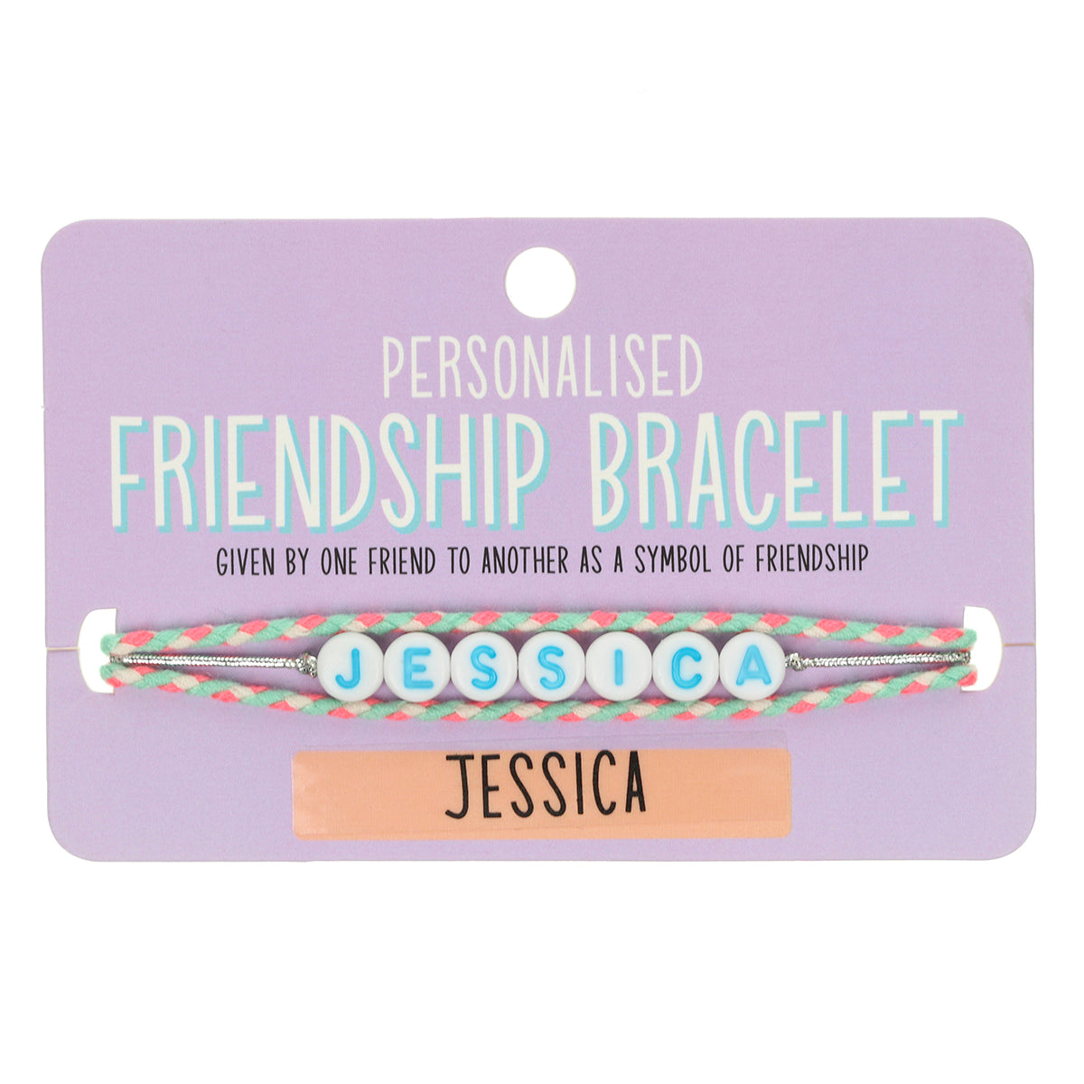 GP060 - Girls Personalised Bracelet - Jessica