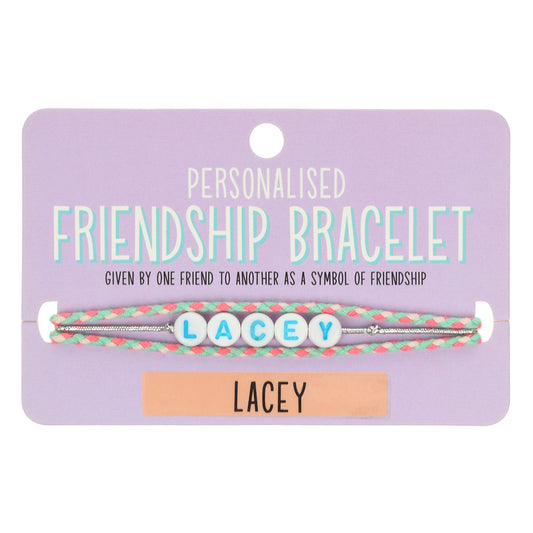 GP064 - Girls Personalised Bracelet - Lacey