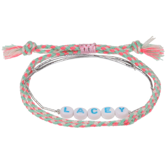 GP064 - Girls Personalised Bracelet - Lacey