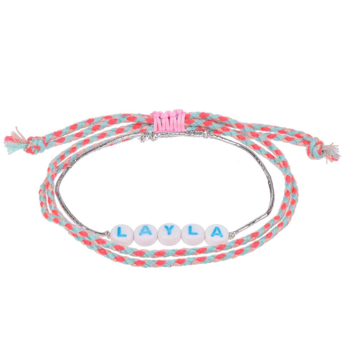 GP065 - Girls Personalised Bracelet - Layla