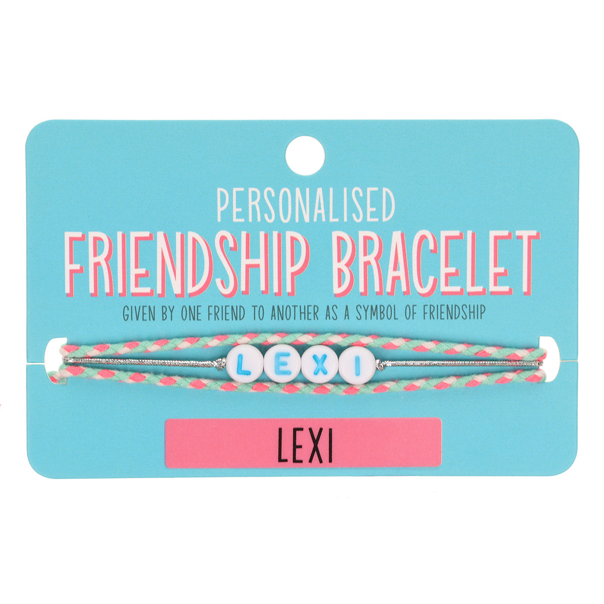 GP067 - Girls Personalised Bracelet - Lexi