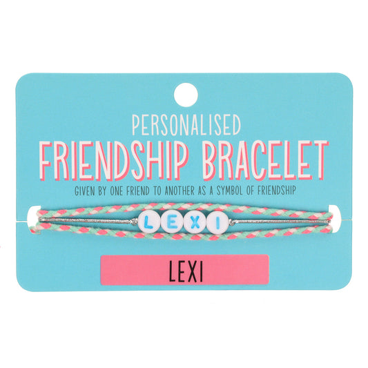 GP067 - Girls Personalised Bracelet - Lexi