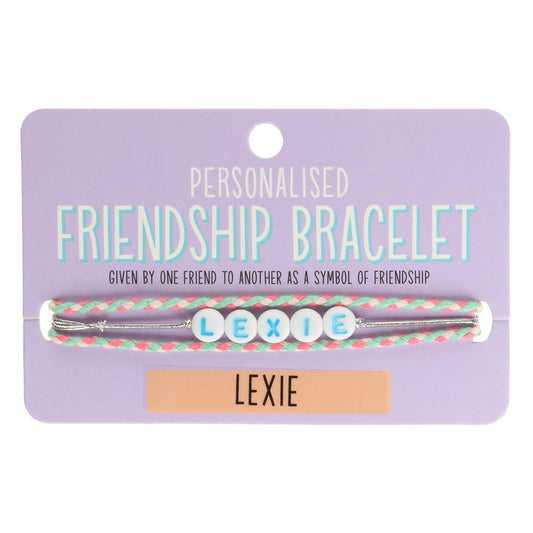 GP068 - Girls Personalised Bracelet - Lexie
