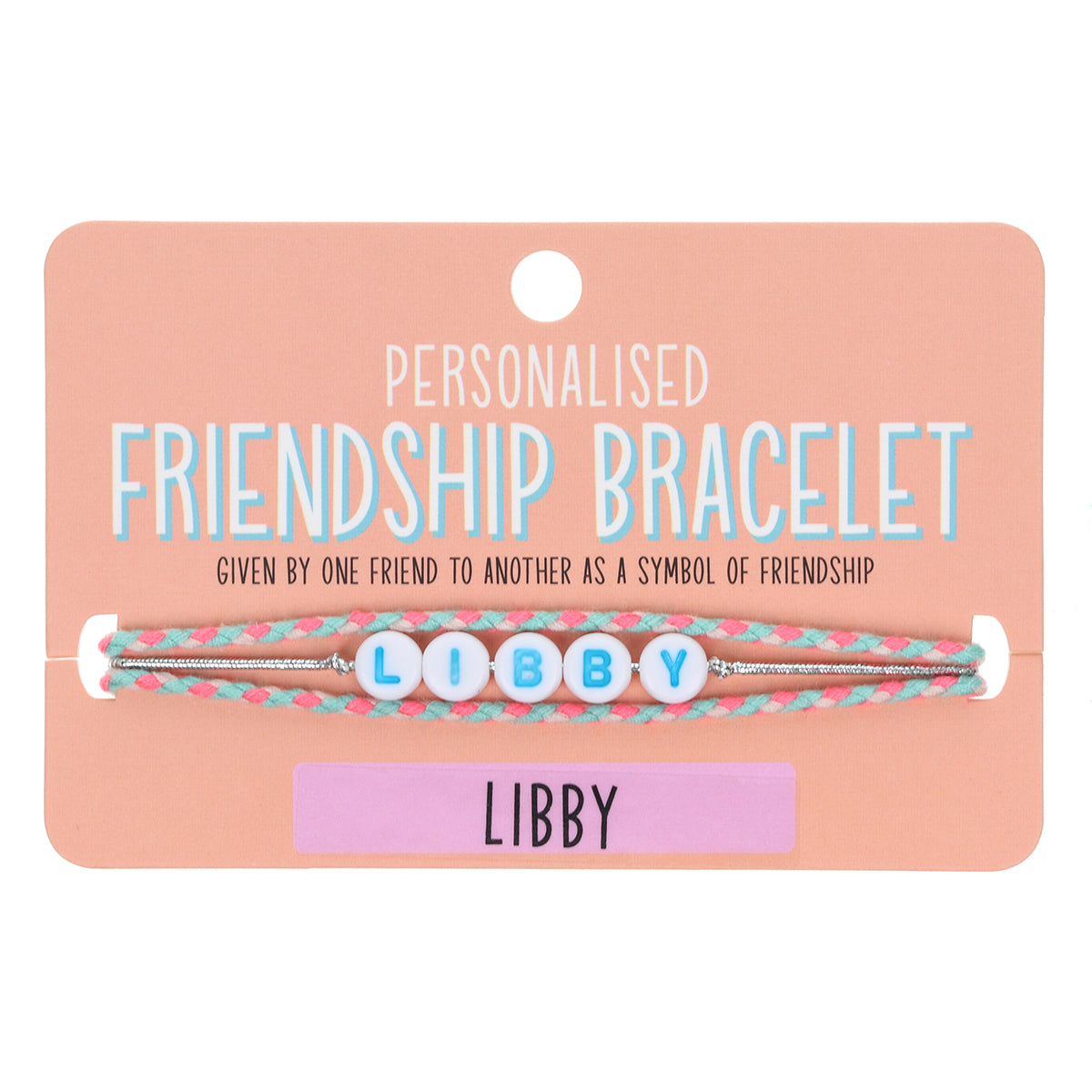 GP069 - Girls Personalised Bracelet - Libby