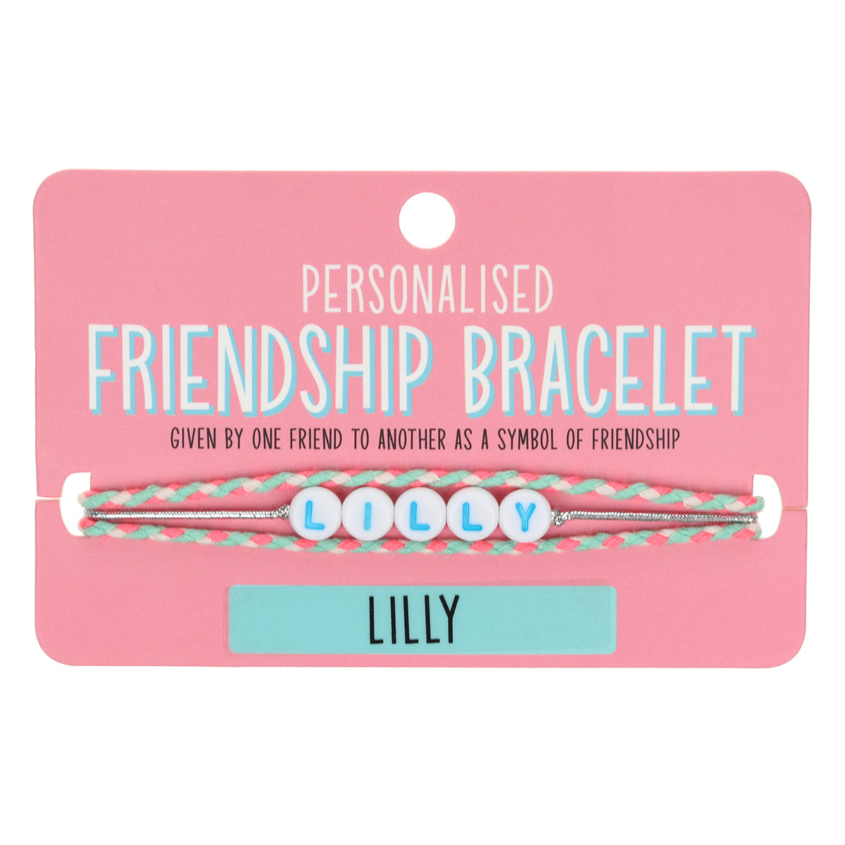GP070 - Girls Personalised Bracelet - Lilly