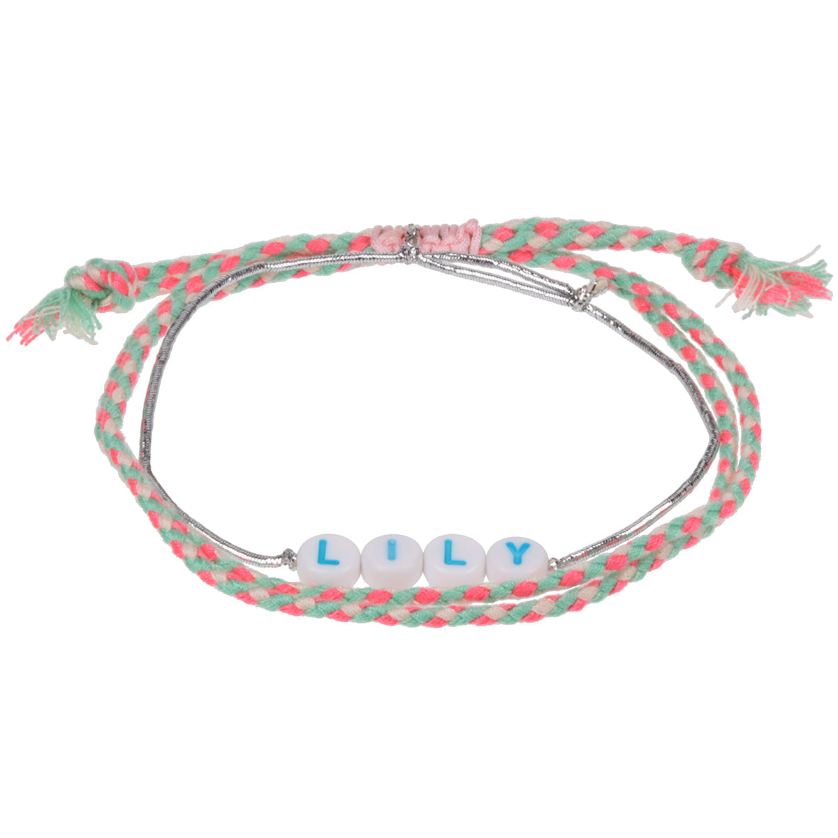 GP071 - Girls Personalised Bracelet - Lily