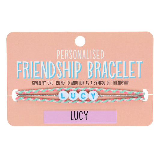 Girls Personalised Bracelet - Lucy