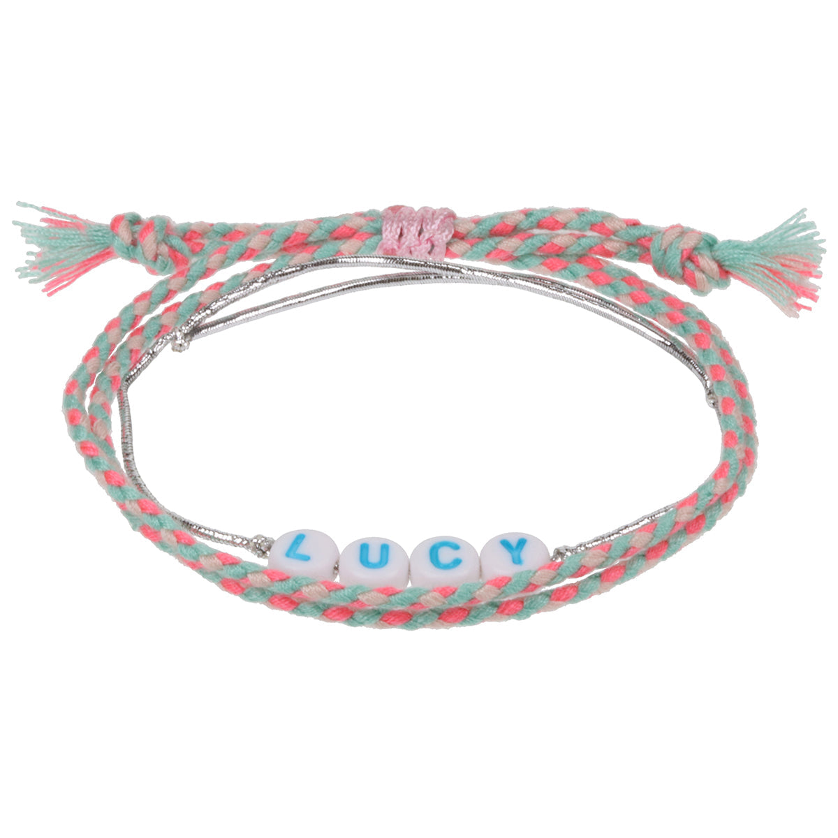 GP073 - Girls Personalised Bracelet - Lucy