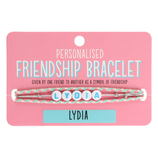 Girls Personalised Bracelet - Lydia