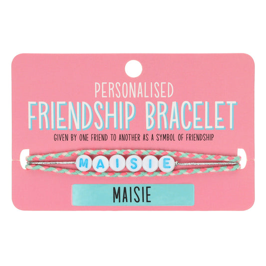 GP078 - Girls Personalised Bracelet - Maisie