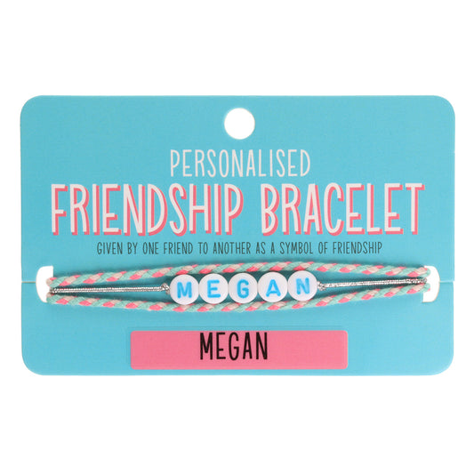Girls Personalised Bracelet - Megan