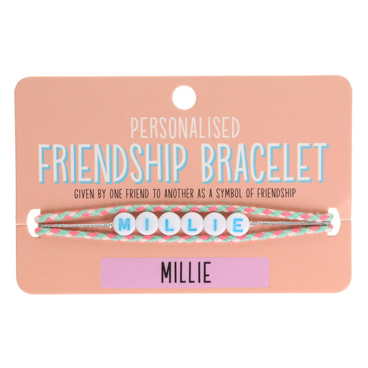 GP081 - Girls Personalised Bracelet - Millie