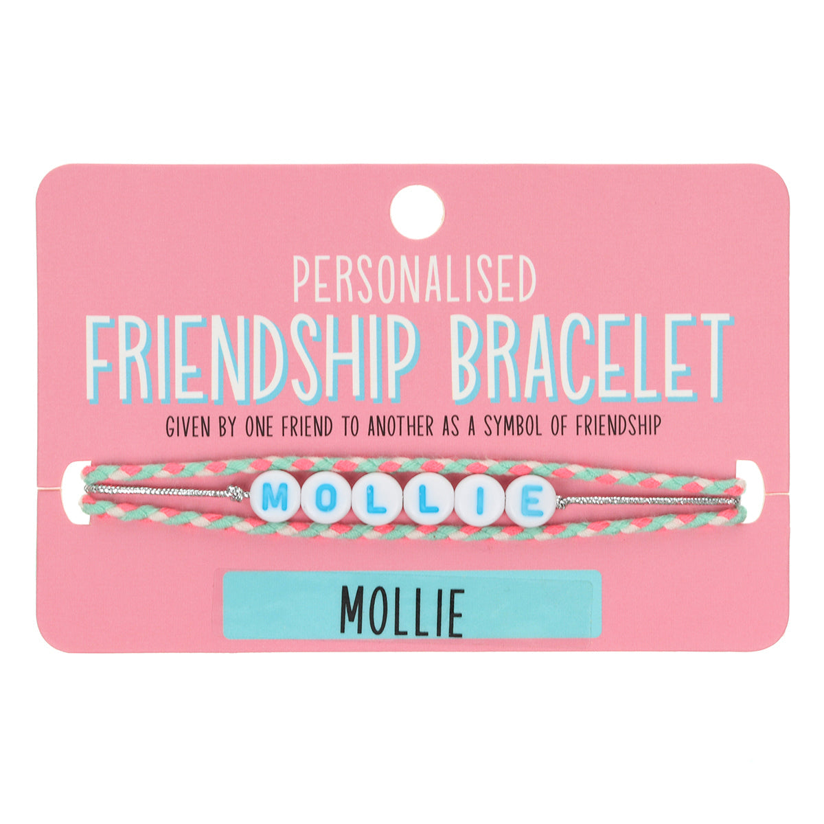 GP082 - Girls Personalised Bracelet - Mollie
