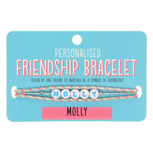 GP083 - Girls Personalised Bracelet - Molly