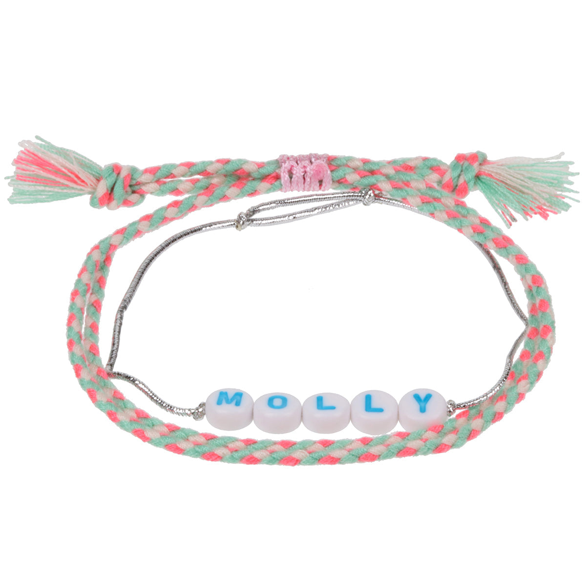 GP083 - Girls Personalised Bracelet - Molly