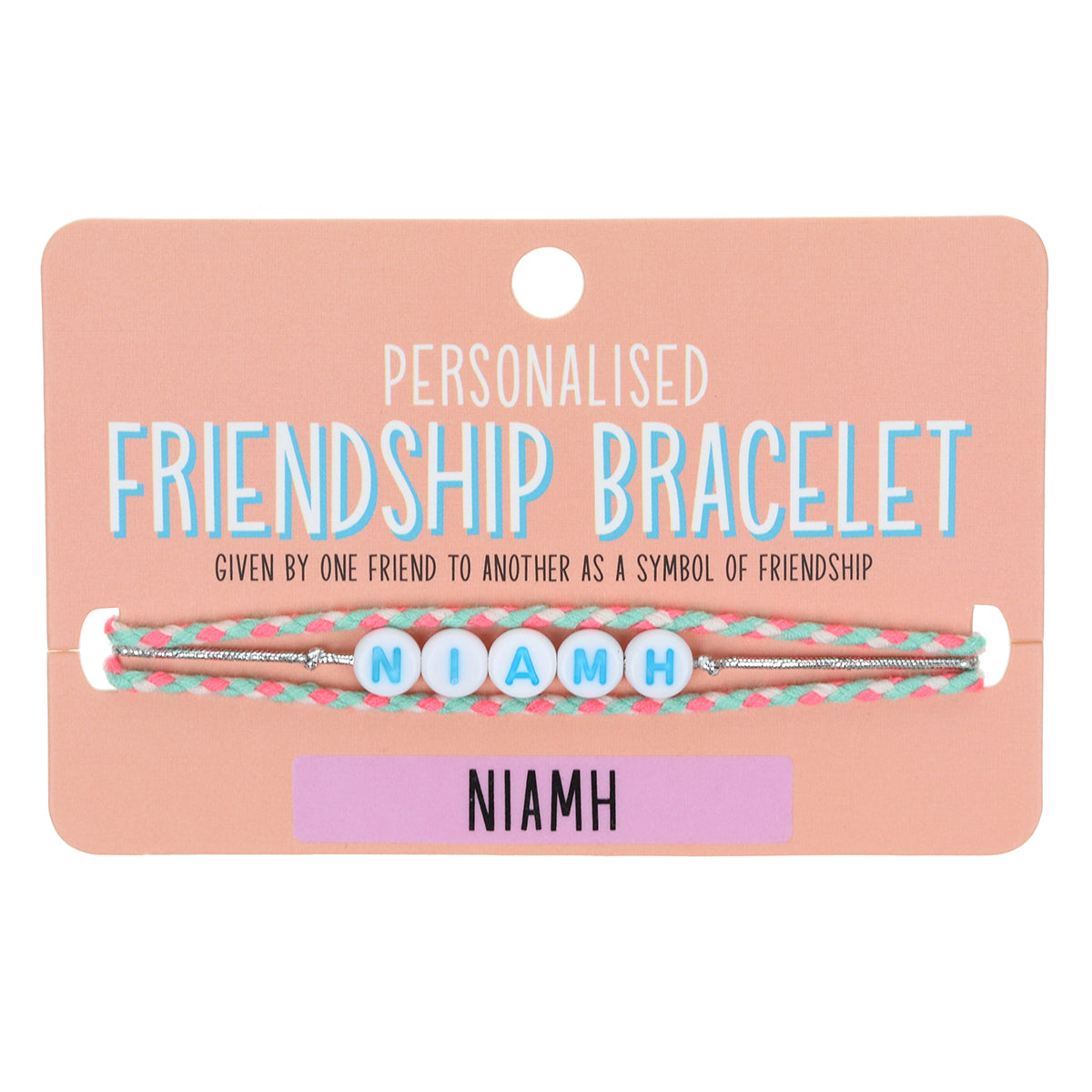 GP085 - Girls Personalised Bracelet - Niamh