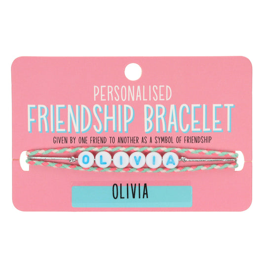 GP086 - Girls Personalised Bracelet - Olivia