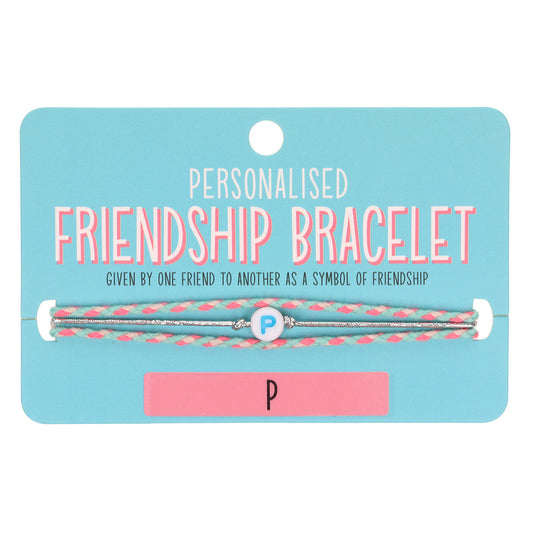 Girls Personalised Bracelet - P