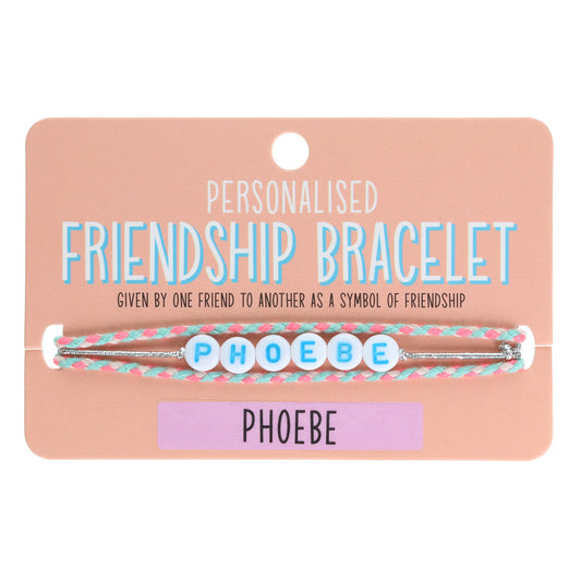 GP089 - Girls Personalised Bracelet - Phoebe