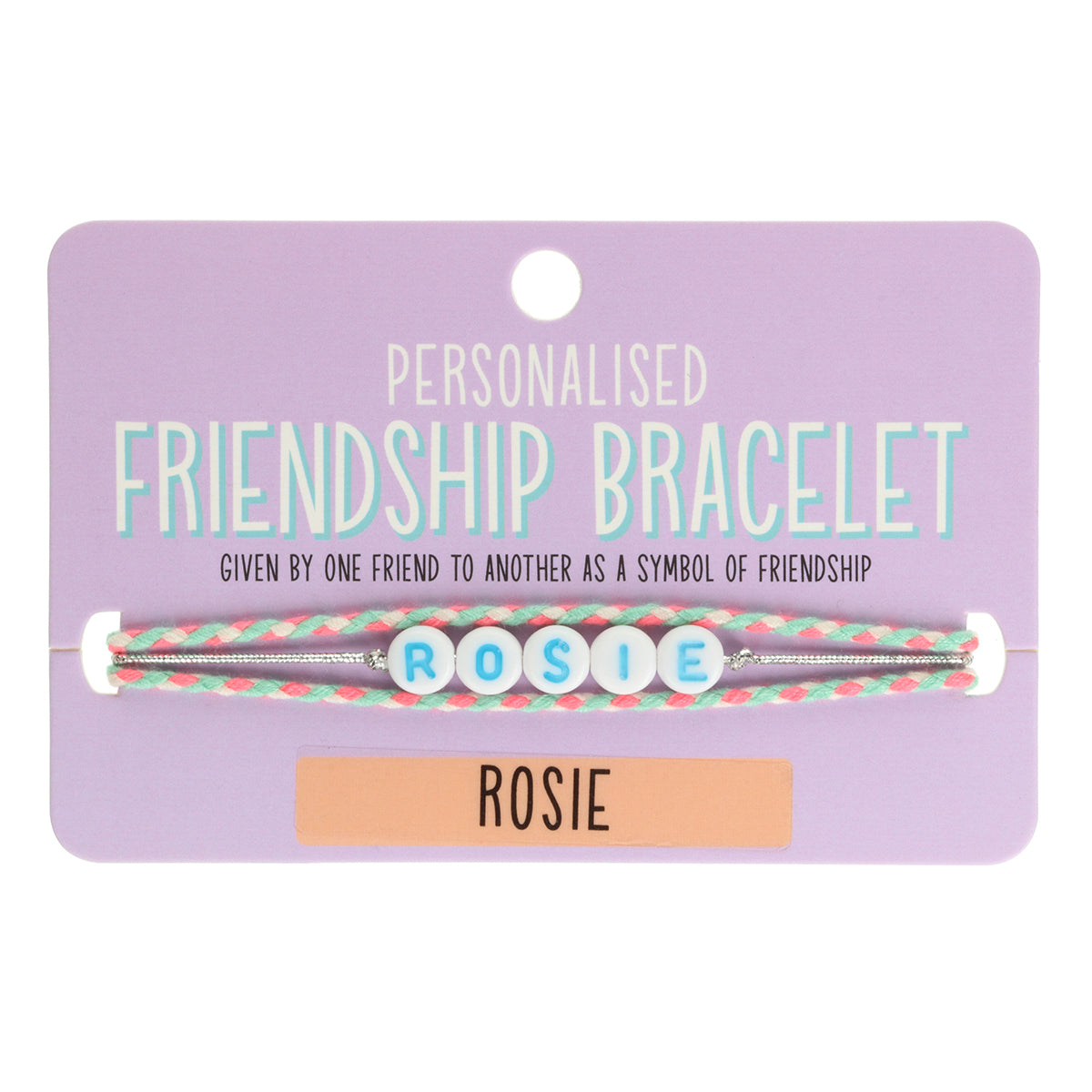 GP092 - Girls Personalised Bracelet - Rosie
