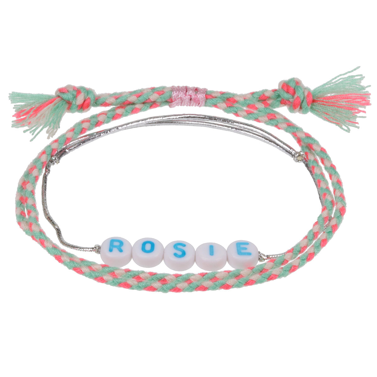 GP092 - Girls Personalised Bracelet - Rosie